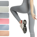 Wholesale Women Nylon Workout Compression Fitness Yoga Exercise Textured Jacquard Leggings Butt Lifting Pants for Ladies